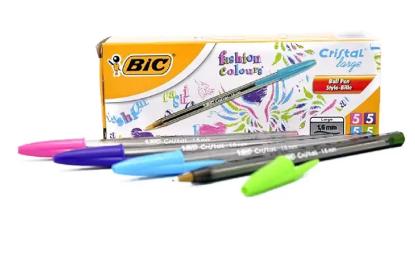 CANETA BIC CRYSTAL CRYSTAL 1.6 FASHION 2