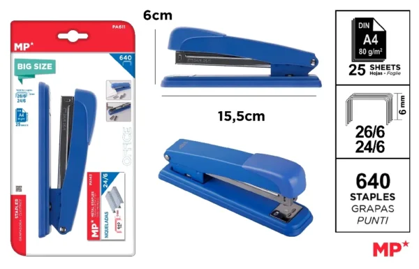 GRAMPEADOR DE MESA GIGANTE 15,3 cm