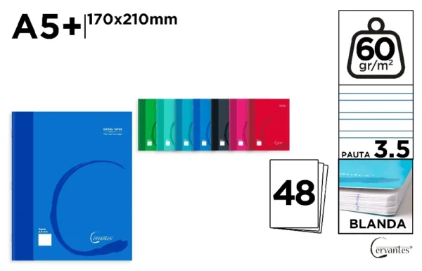 4º CADERNO DE GRAMPOS 48 FOLHAS 60 g DIR