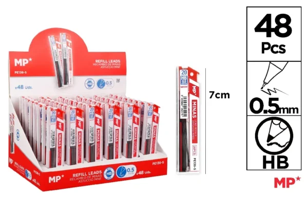 CAIXAS DE CHUMBO 0.5 mm