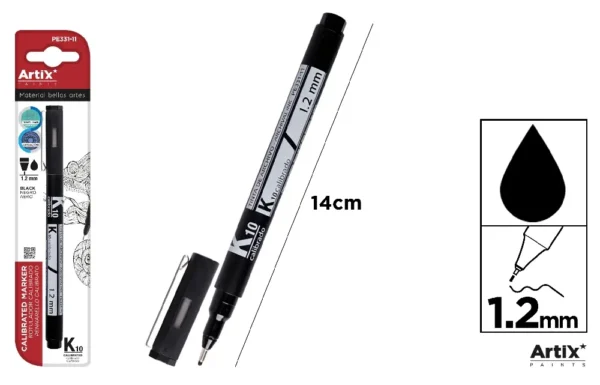 CANETA CALIBRADA 1,2 mm