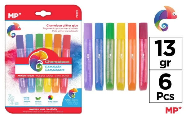 GLITTER GLUE CAMALEÃO