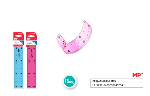 RÉGUA FLEXÍVEL 15 cm