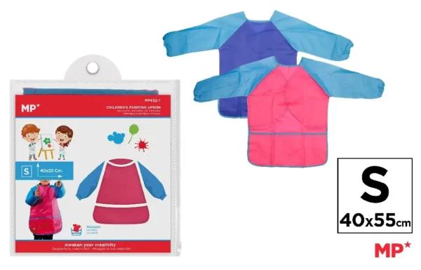 AVENTAL TAMANHO S PARA PINTURA INFANTIL