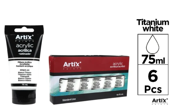 TINTA ACRÍLICA BRANCA 75 ml