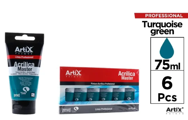 EXPERT TINTA ACRÍLICA 75 ml VERDE TURQUE