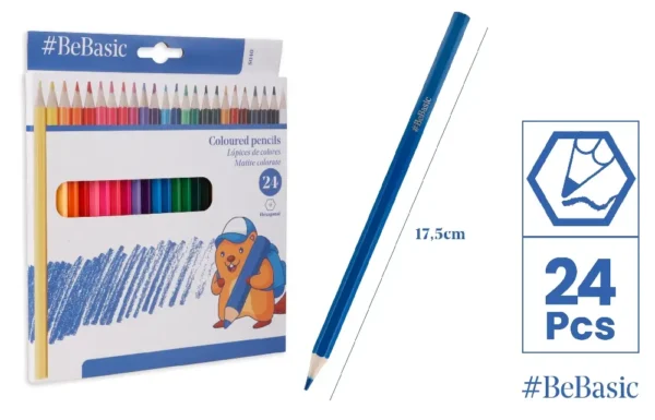 PENCIL COLORIDO 24 Unidades.