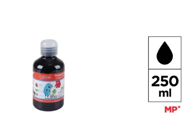 TÉMPERA 250 ml PRETO