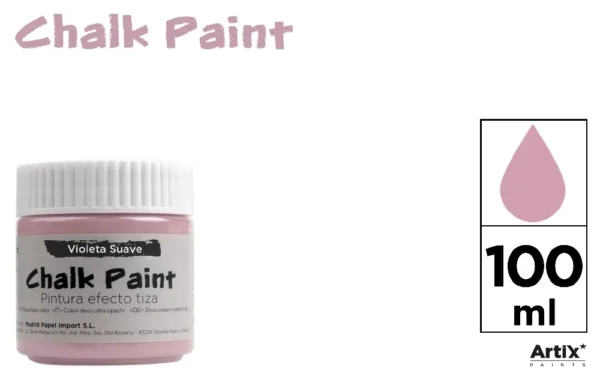 TINTA EFEITO GIZ 100 ml VIOLETA SUAVE