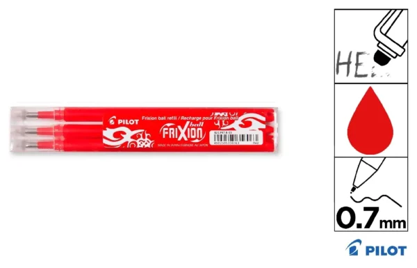 RECARGA FRIXION VERMELHO NRFXR (11)