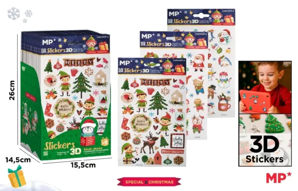 AUTOCOLANTES DE NATAL