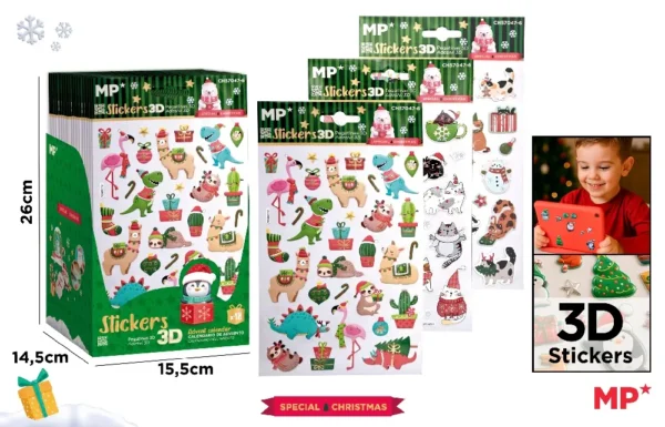AUTOCOLANTES DE NATAL