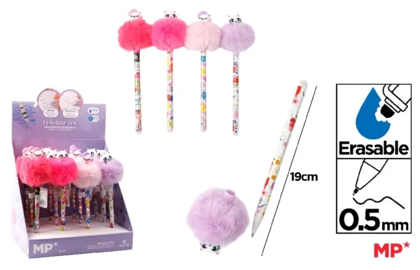 CANETA DE NATAL APAGÁVEL 12PCS