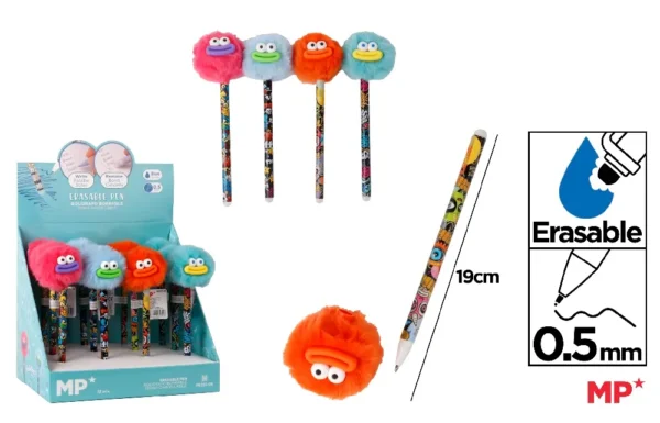 CANETA DE NATAL APAGÁVEL 12PCS