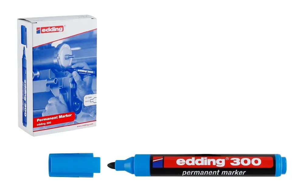 MARCADOR PERMANENTE EDDING 300 (10)