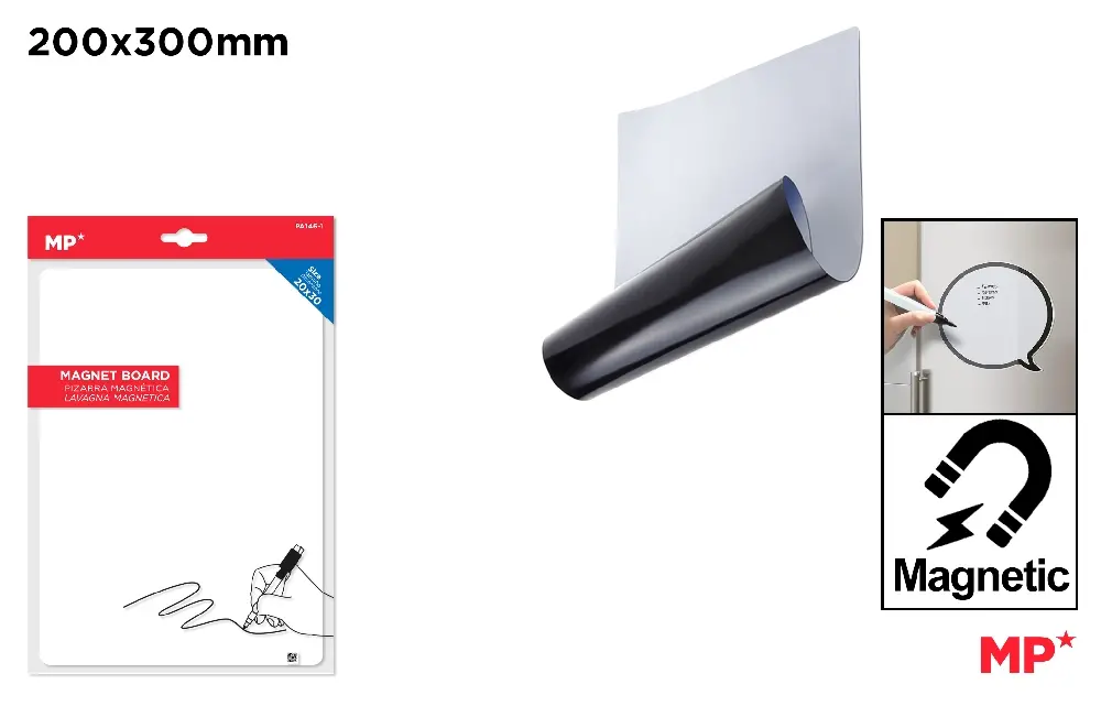 MAGIC BOARD RECORTÁVEL ÍMÃ 20 x 30 cm