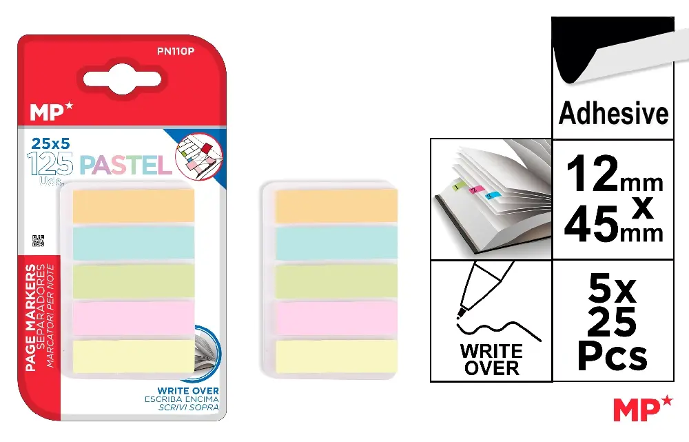 DIVISORES DE ADESIVOS DE CORES PASTEL