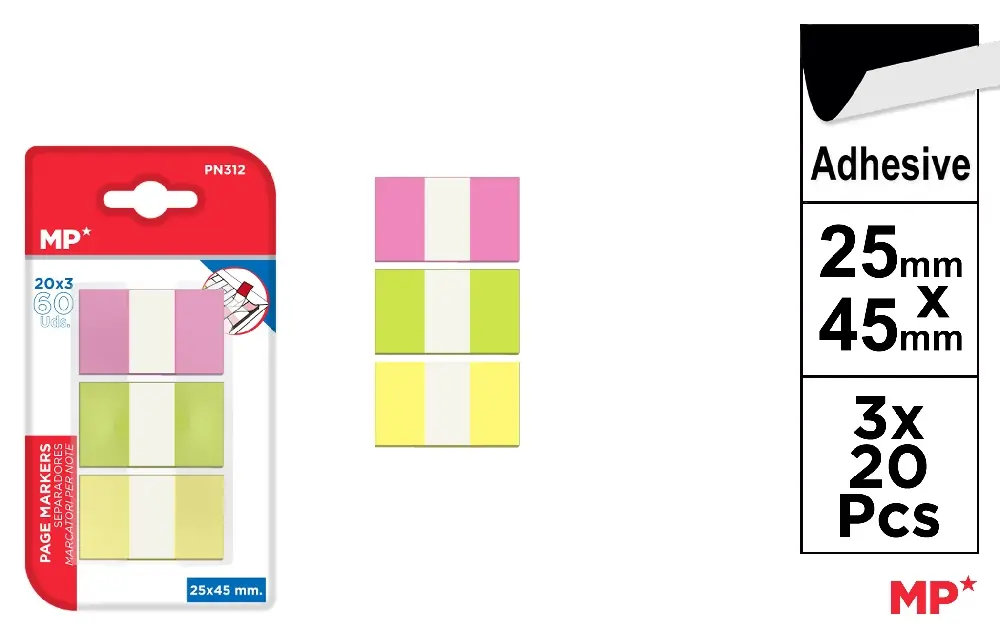 ESPAÇADORES ADESIVOS 25 x 45 mm