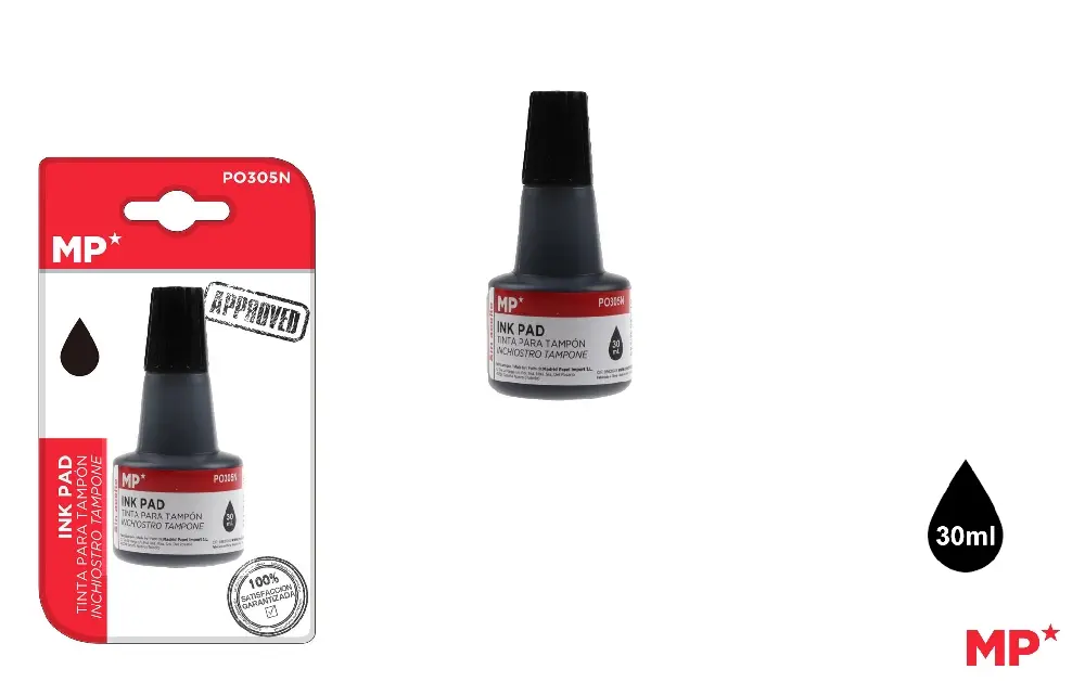 TINTA TAMPÃO 30 ml PRETO