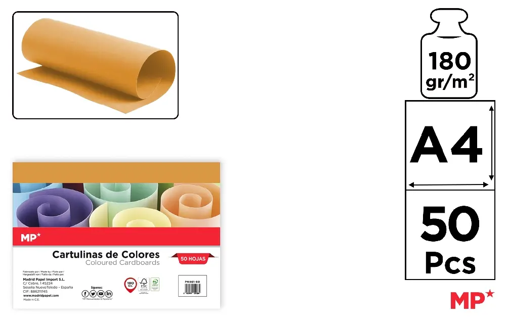 PACOTE DE PAPELÃO A4 50 FOLHAS OURO VELH