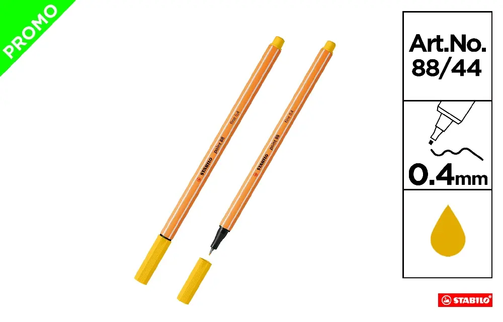 PONTO 88/44 STABILO PONTA FINA PONTO 88/