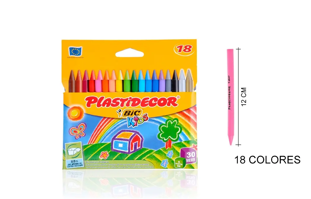 CERAIS PLASTIDECOR 18 unid. 8757712 BIC