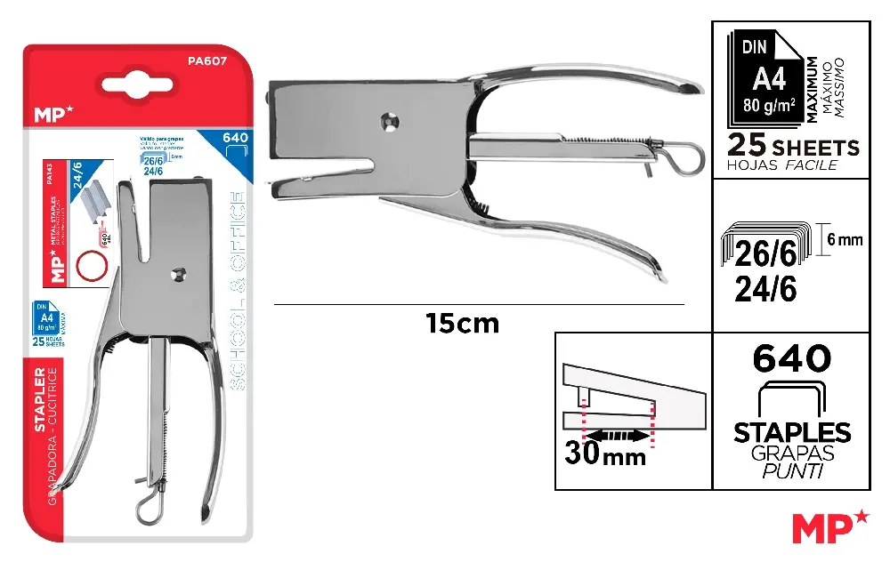 GRAMPEADOR MÉDIO 14.3 cm