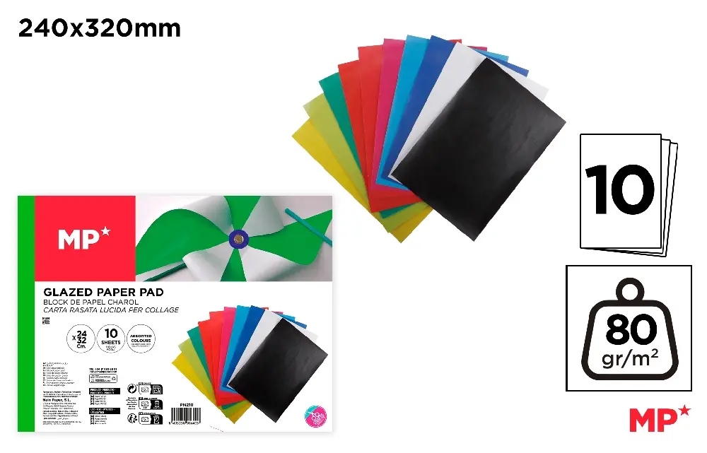 PAPEL DE PATENTE BLOCO 10 FOLHAS